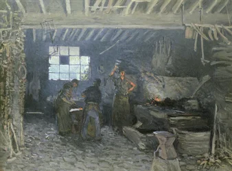 The Forge at Marly-le-Roi, Yvelines, 1875